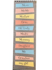 Rusty Pickle – QUOTE cards for scrapbooking , crafts ~ moms daughters sisters