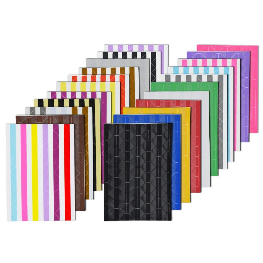 Vipbuy 2244 Count (22 Colors Assorted) Photo Mounting Corner Stickers Self Adhes