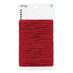 KINGLAKE Red Cotton Twine String – 2mm Cotton Bakers Twine 164 Feet Red Strin…