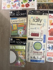 Me & My Big Ideas Soft Spoken Embellishment Sticker Lot 14 Packs