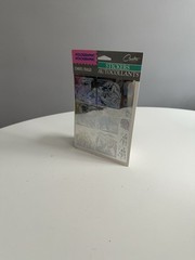 Hologram Holographic Rare Vintage Carlton Stickers 2 Sheets Dinosaur Sticker