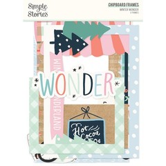 Winter Wonder Chipboard Frames