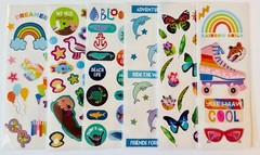 1289+ MEGA Lot of Scrapbooking Stickers Great Variety! Lots Of Themes