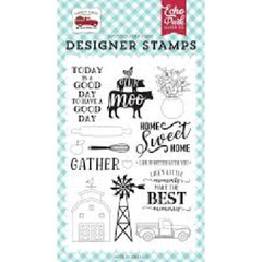 ECHO PARK – ACRYLIC CLEAR STAMPS – HOME SWEET HOME