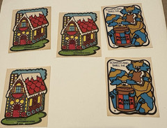 13 Vintage Mello Smello Stickers ’80s Scratch and Smell Orange Chocolate Roses +