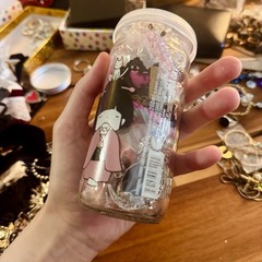 kawaii goth mystery jar Jewelry Lot Vintage New Pink Black Anime Kawaii