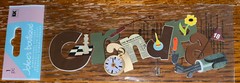 RARE ! Lot Of 2 Jolees Grandma & Grandpa Titles Grandparents Golf Crafts Flowers