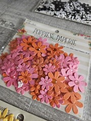 Scrapbooking Flowers LOT 3D Embellishments- Floral Spring RARE HTF #98