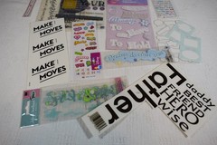 Huge Lot, Scrapbook Decorations, Stickers, Wallpaper & More, 99+ Different Types