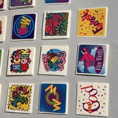 Vintage 90’s Stickers Scholastic Highlights Teacher Rewards Encourage Good Job