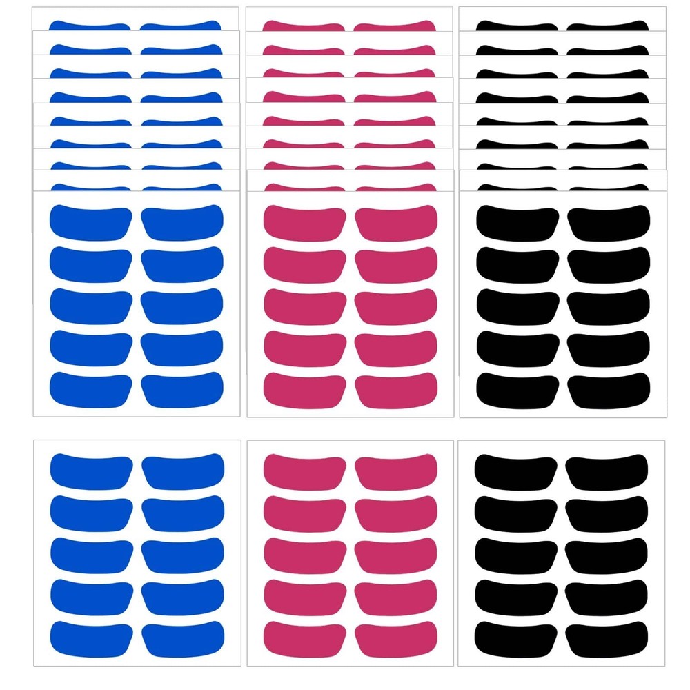 150 Pairs Sports Eye Strips Breathable Baseball Eye Strips for Football Softball