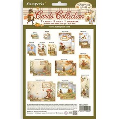 Stamperia Whispering Woods – Cards Collection, SBCARD33