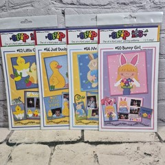 Snip Its Paper Patterns Scrapbooking Cut-Outs Lot Of 4 Kits Spring Easter