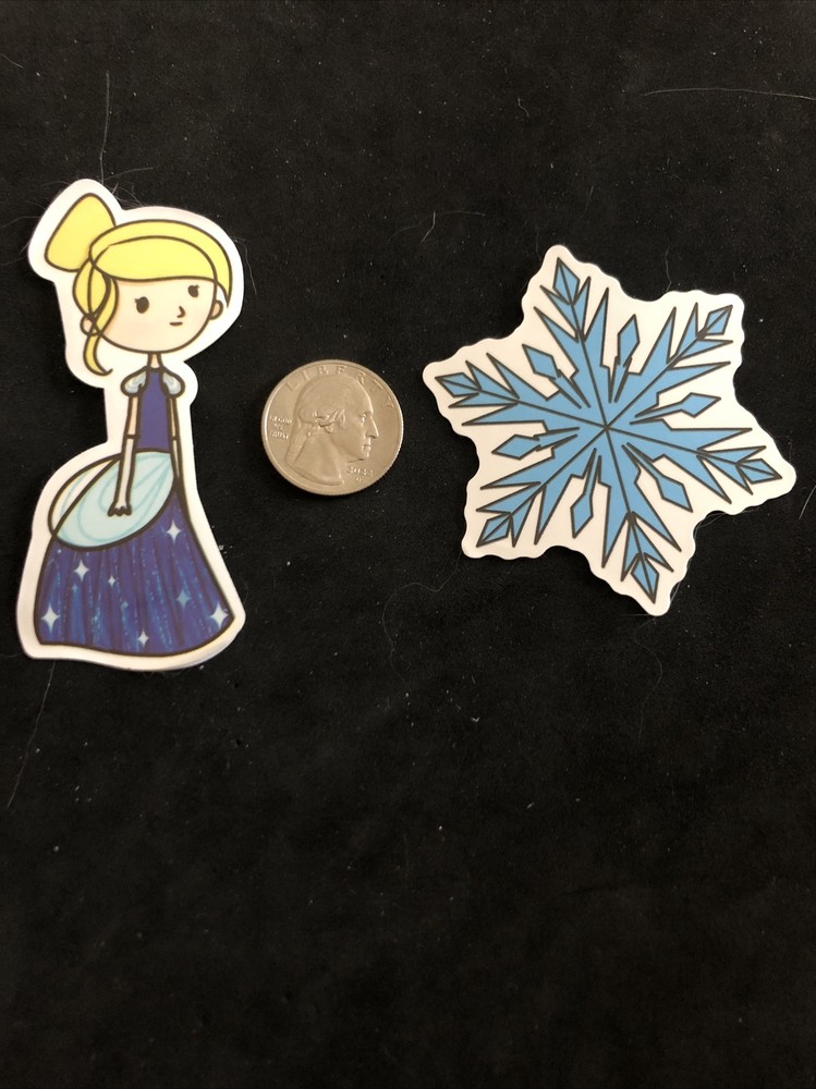 Disney Stickers – Disney Frozen Lot Of 2 Stickers.