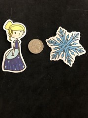 Disney Stickers – Disney Frozen Lot Of 2 Stickers.