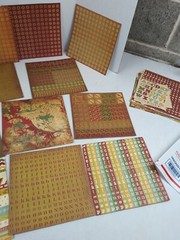 Lot Scrapbooking Supply Christmas Letters Numbers Cardstock Borders Tags Sticker