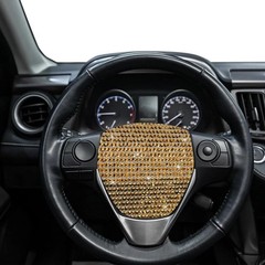 Gold Rhinestone Sheet 81000 Gems Self-Adhesive DIY Car Phone Craft Decor