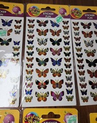Sticker Creative Play kids Crafts DIY Decoration Scrapbooks Cards- Butterfly