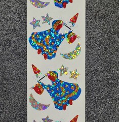 Vintage Wizards 1980s Hambly Studios Foil Holo Stickers! Vintage Collectables!