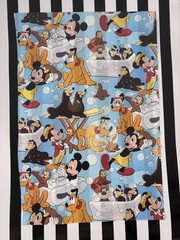 Mickey Mouse Disney junk journal Scrapbook handmade Ephemera
