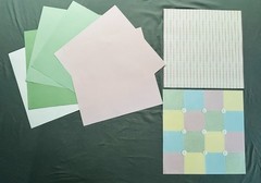 Girl Scrapbook Supply Lot Pink Pastel Paper Stickers Embellishments Card Making