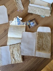 Shabbydabbydoodah Style Junk Journal Embelishment Kit 1st Class Mail Envelope