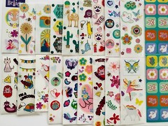 339+ Stickers Unicorn Zoo Animals Monsters Cartoon Characters Flower Space Theme