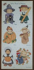 Tie Me to The Moon The Dimple Street Gang AUTUMN GIRLS sticker sheet