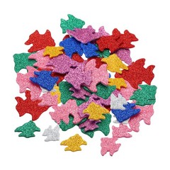 Foam Stickers 2Pack 60Pcs EVA Adhesive Glitters Foam Shape Sticker Fish