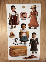 JOSEFINA American Girl Sticker Sheet Scrapbook Craft Stickers
