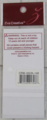 Zva Creative Crystal Sticker, Smoke Flourishes CRW-05CB-148