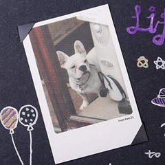 2040 Pieces Photo Corners Stickers for Photo Album Scrapbook Black / White