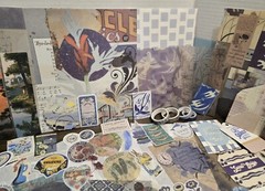 Lot Junk Journal Kit Paper Stickers Tickets Tags Labels Ephemera Cards Tags Book