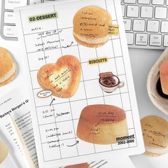 Memo Paper 30pcs Baked Bread Theme Diy Collage Decorative Scrapbooking Material