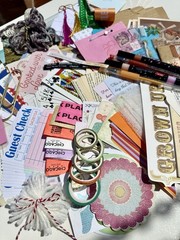 Junk Journal Ephemera Kit | Scrapbooking, Collage, Mixed Media Supplies 1LB Box