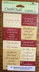 CREATIVE TOUCH Grandparents Are💜 The Family Grandma Grandpa Love Laugh Stickers