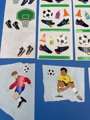 Mrs. Grossman’s Stickers Sports Basketball Soccer Golf Tennis