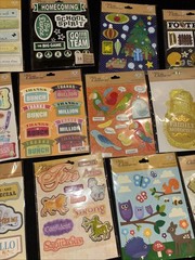 Life’s Little Occasions-20 Packs-Sticker Medley-NEW- most are dimensional