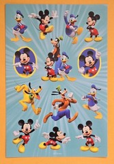 Disney Mickey Mouse Sticker Sheet