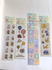 Classic Winnie The Pooh Scrapbooking Crafting Stickers Michel & Company Lot of 5