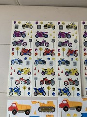 VTG Sticker Lot Mrs. Grossman‘S Transportation, Construction Motorcycles TRUCKS