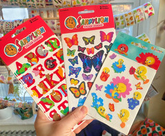 Vintage Sandylion Sticker Packages: Sparkly, Prismatic, Kromokote: You Choose!