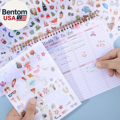 Planner Stickers with Glittery Film, 1000+ Scrapbook Stickers for Calendar Seaso