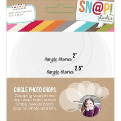 Sn@p! Photo Crops 5/Pkg Circle