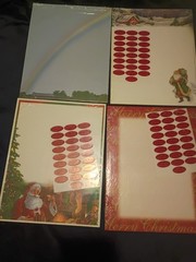 Scrapbook & Card Lot Rub-ons, Stickers, Printer Paper, Scissors, Paper Crimper