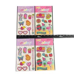 Crown Jewelz Sticker Lot Glitter Puffy Stickers Bundle Good Vibes Butterfly New