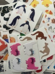 ♡ 5 Mods Sandylion FUZZY Mix Grab Mystery Vintage Stickers Random ♡