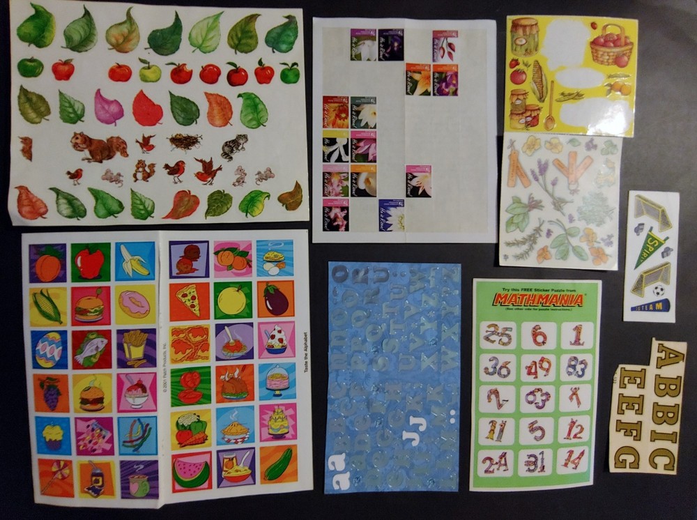 Vintage – Stickers – Variety – some missing as shown – comes as a set as shown