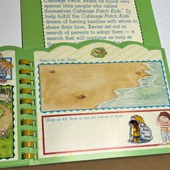 Vintage 1983 Cabbage Patch Kids Puffy Sticker Book Diamond Toys Used Stickers