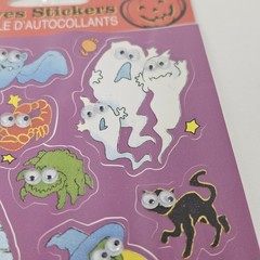 Vintage 80s 90s Forget Me Not American Greetings HALLOWEEN Rollie Eyes STICKERS